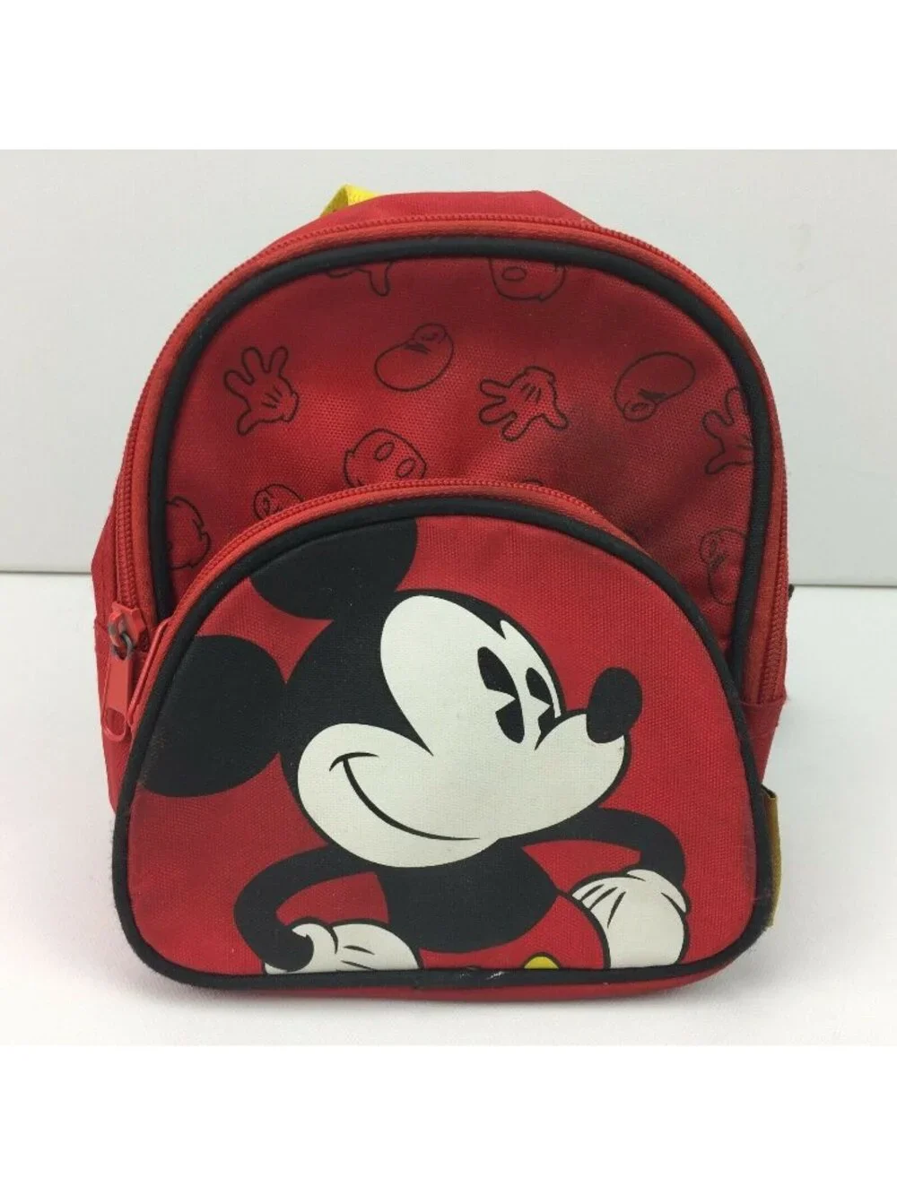 Vintage 90’s The Walt Disney Mickey Mouse Kids Red Parts Backpack